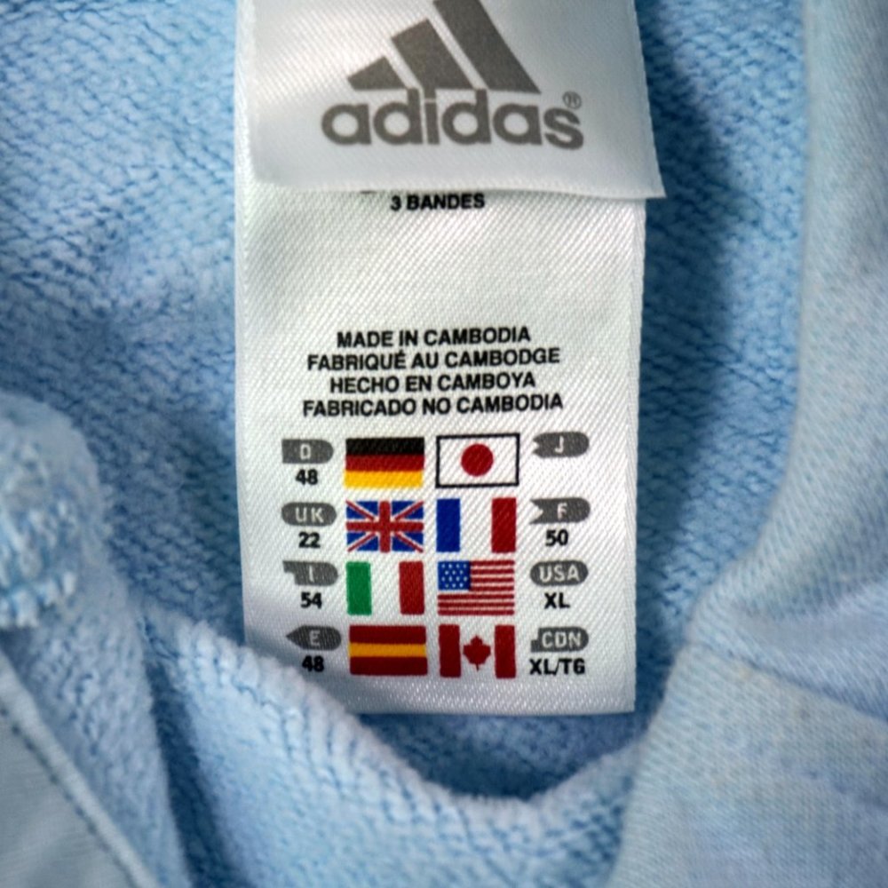 Adidas Women's Xl Hoodie Bubble Dot Logo Rare Gem